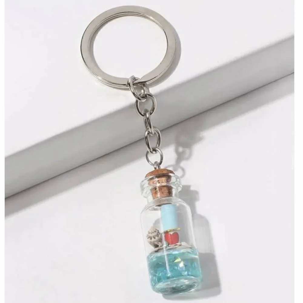 Message in a Bottle Keychain